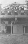 1948 – Bootshaus im Wiederaufbau