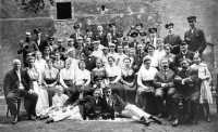 1918 – Familenausflug nach Dörnigheim 8. August